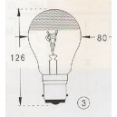 Lampa typ "Martin"  H65690  24V  50/50W  BA22D  80x126mm  88-914-02