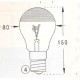 Lampa typ "Martin"  H65975  24V  75/75W  E27  80x150mm  88-912-02  