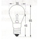 Microskop  P 8100  6V  5A  E14  35x65mm